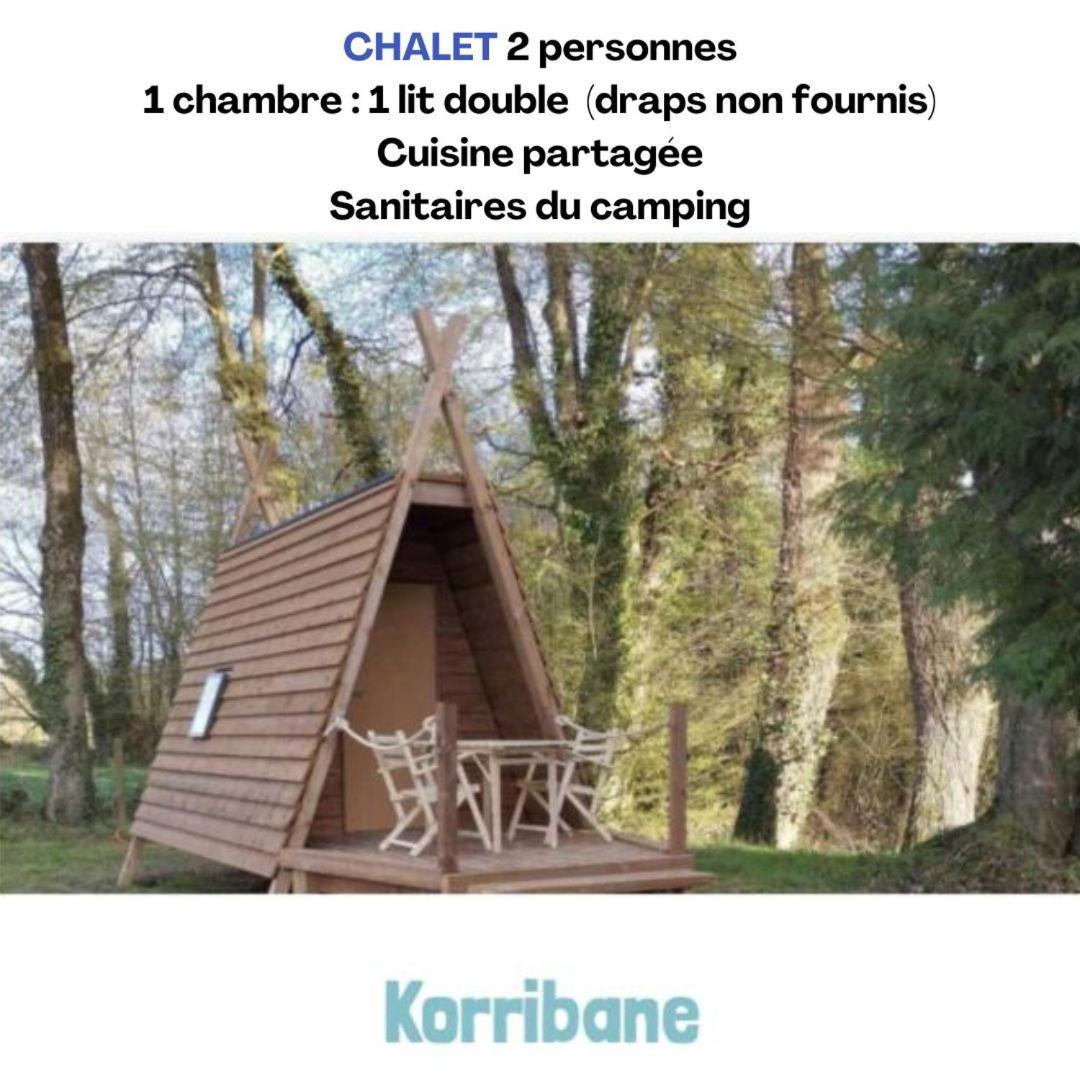 Camping Le Val Aux Fees - Broceliande Concoret 外观 照片