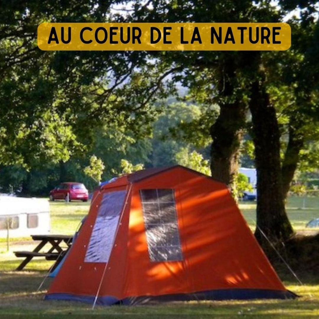 Camping Le Val Aux Fees - Broceliande Concoret 外观 照片