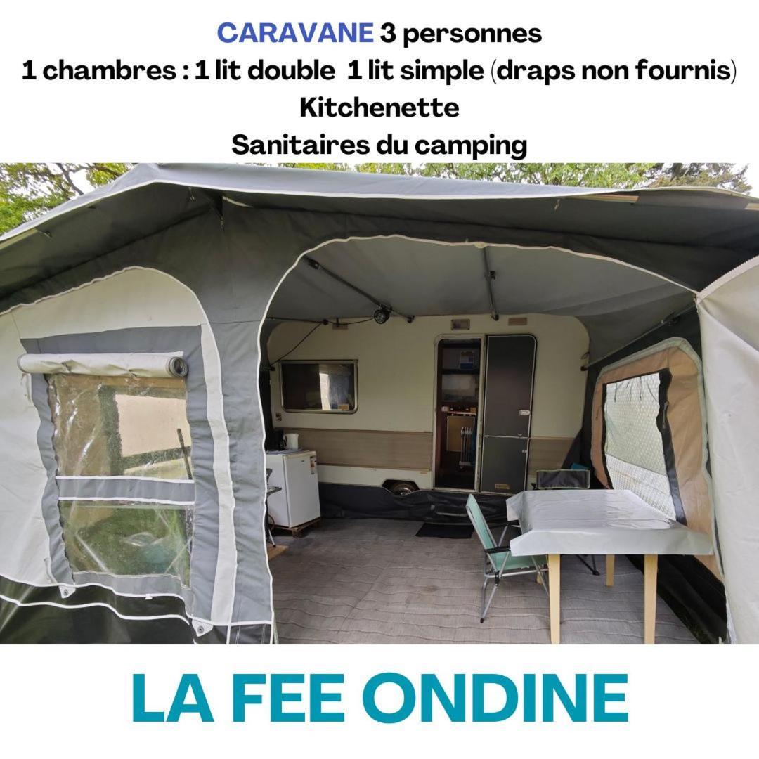 Camping Le Val Aux Fees - Broceliande Concoret 外观 照片