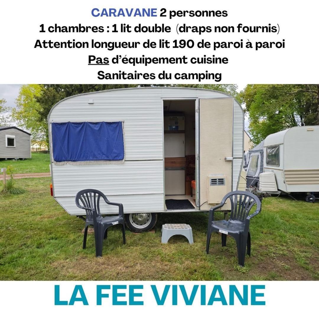 Camping Le Val Aux Fees - Broceliande Concoret 外观 照片