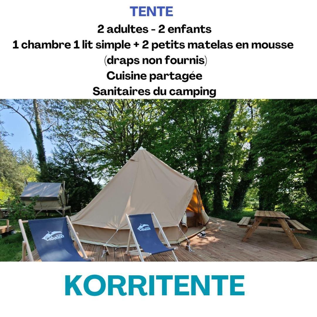 Camping Le Val Aux Fees - Broceliande Concoret 外观 照片